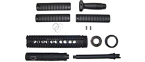 Rail System with Outer Barrel & Silencer (200-364mm)